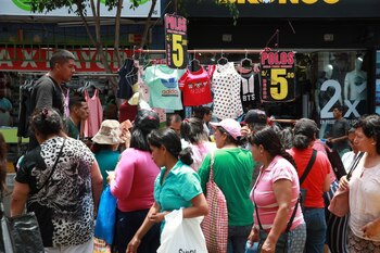 El comercio ambulatorio también es