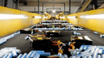 Los desechos de los equipos