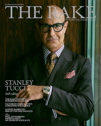 Stanley Tucci tapa The Rake