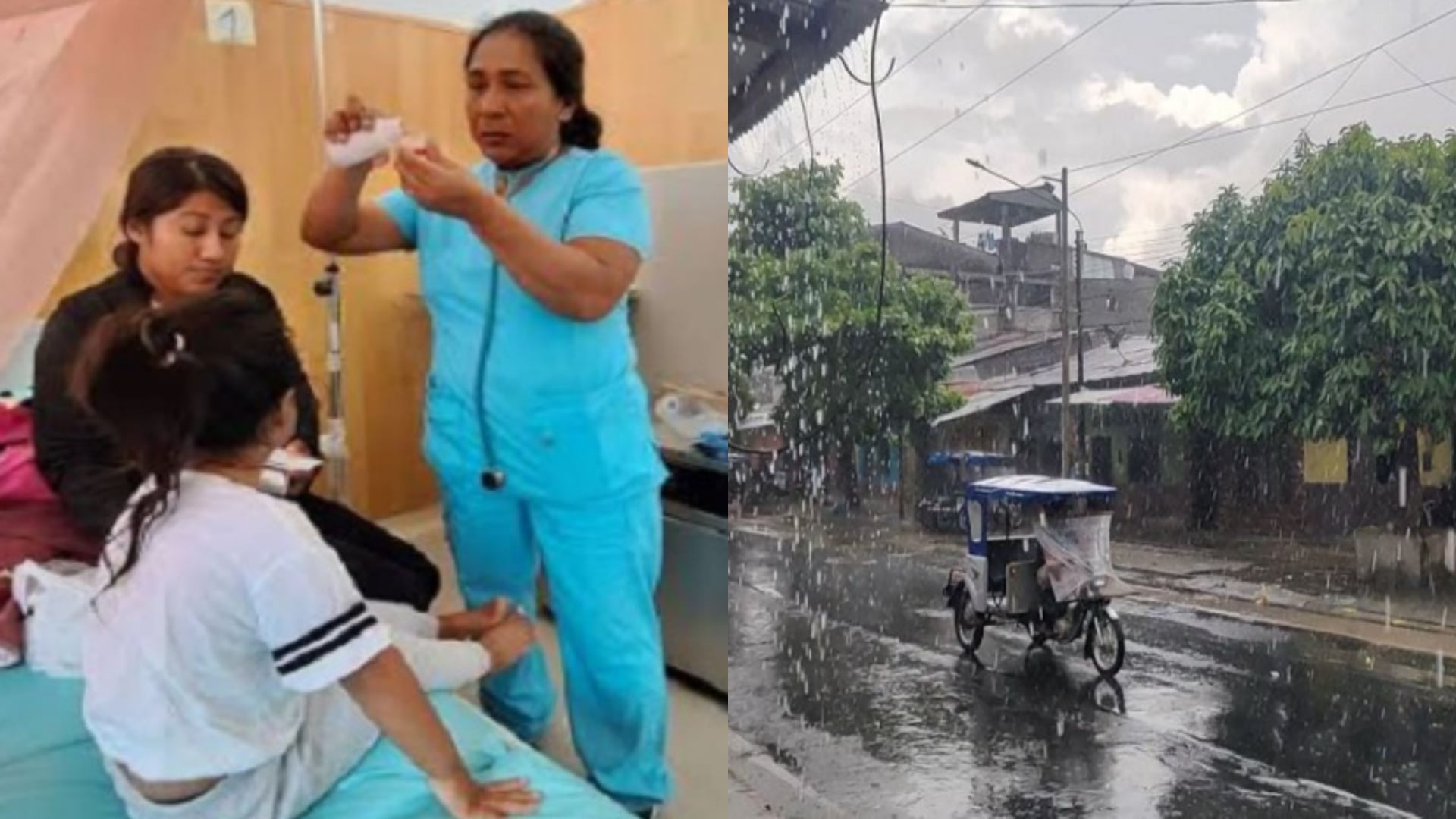 Especialista advierte que lluvias y bajas temperaturas en Loreto aumentarían casos de tos ferina. (Foto: Infobae Perú/Agencia Andina)