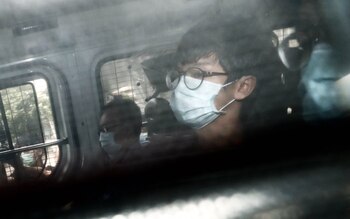 El activista hongkonés Tony Chung