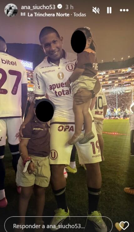 ¿Reconciliación a la vista? Ana Siucho publica tiernas imágenes de Edison Flores. Infobae Perú / Captura: IG