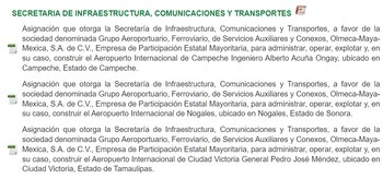 La SICT entregó el control