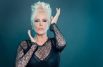 Valeria Lynch, cantante argentina.