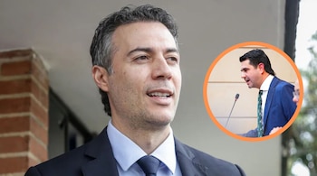 Daniel Quintero y Simón Molina - crédito (Colprensa/@simonmolinag/X)