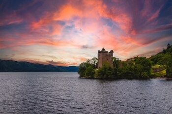El lago Ness, en Escocia