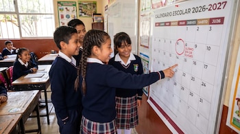 Las familias podrán consultar en el SAID Edomex 2026 fechas, escuela y turno asignados para preescolar, primaria y secundaria. (Imagen Ilustrativa Infobae)