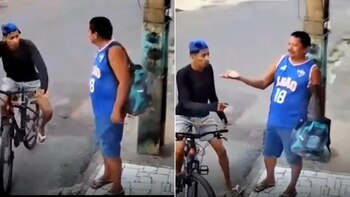 Un hombre mexicano se salvó de un asalto al reconocer a los ladrones. (TikTok)