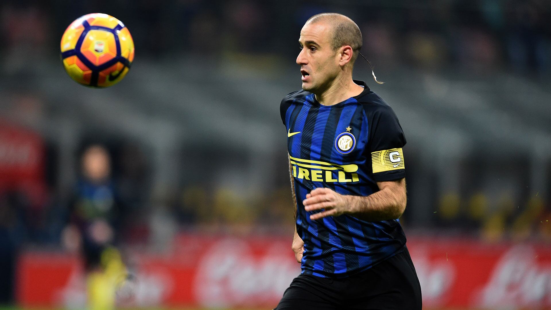 Rodrigo Palacio en su etapa como jugador del Inter de Milán