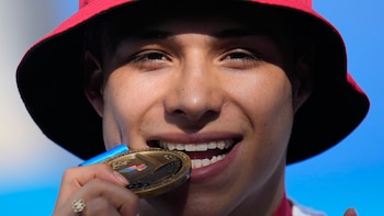 Osmar Olvera hace una promesa tras ganar tres oros en Santo Domingo 2028 y revela el sueño que persigue desde niño