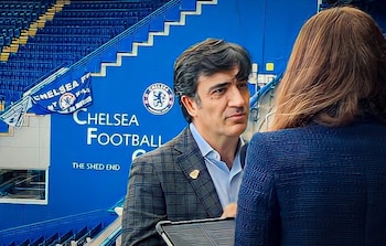 César Camargo, presidente del Tolima,