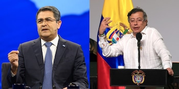 Petro fue mencionado en audios del expresidente de Honduras, Juan Orlando Hernández en los que hablaba de un plan para desestabilizar gobiernos de izquierda en Latinoamérica - crédito Europa Press/Colprensa