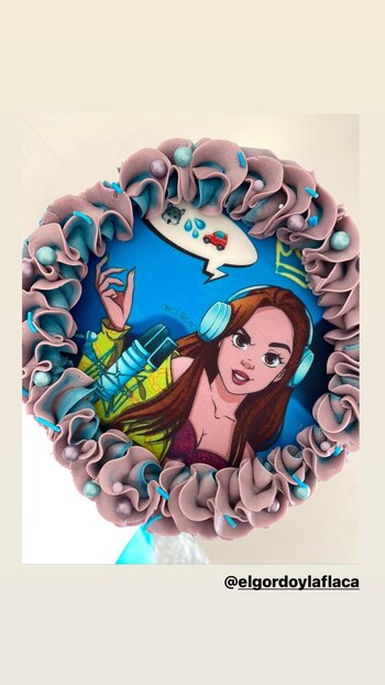 Shakira presumió las tortas que