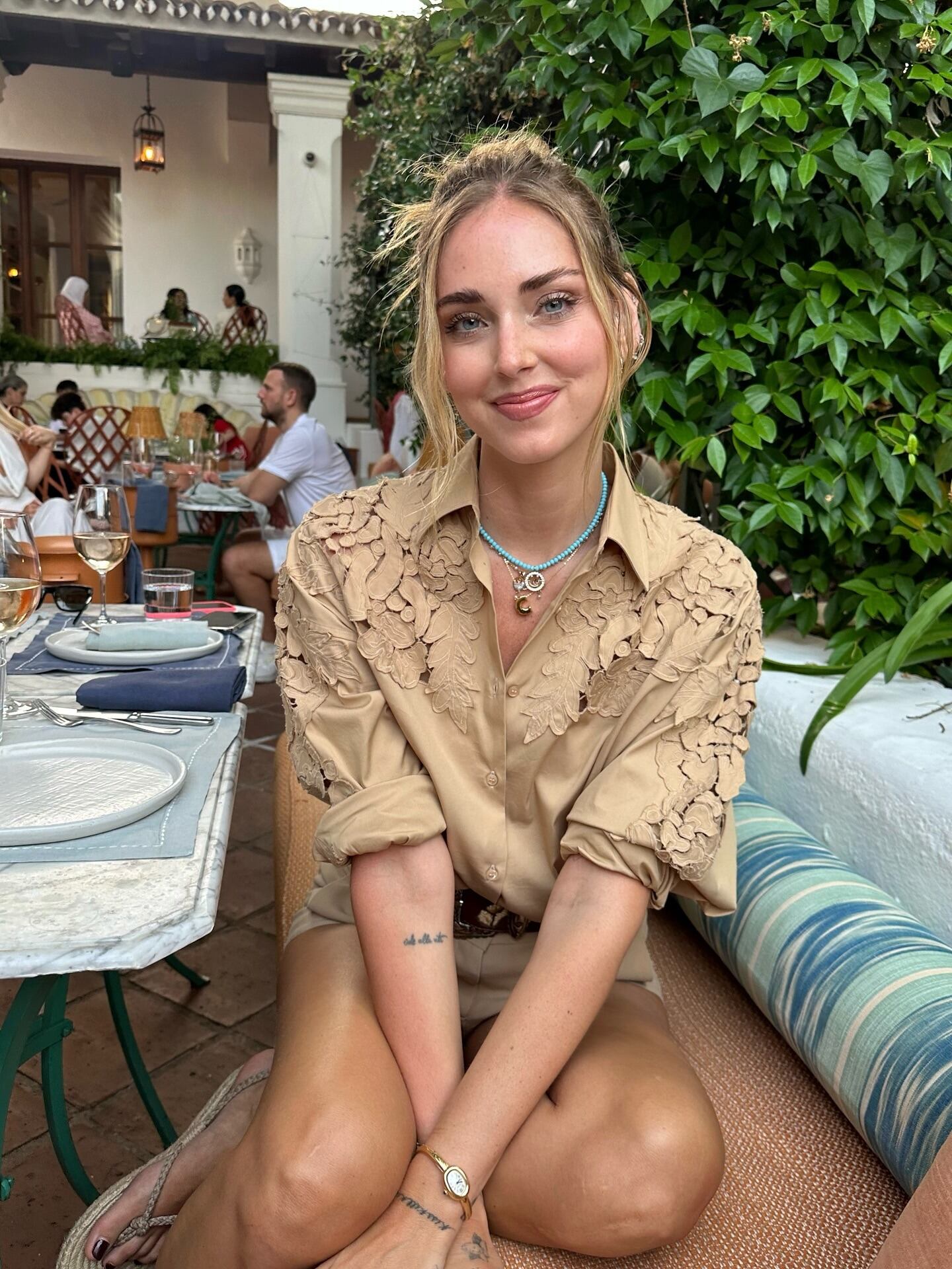 Chiara Ferragni, en Marbella. (Instagram)