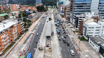 Construcción de la avenida 68