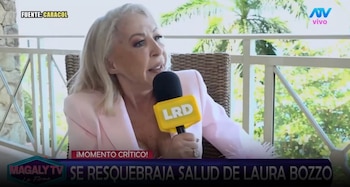 Magaly Medina recuerda los problemas económicos de Laura Bozzo tras cuestionar la información sobre su salud. Captura: Magaly TV La Firme.