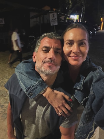 Andrea Bursten mostró a su nueva pareja