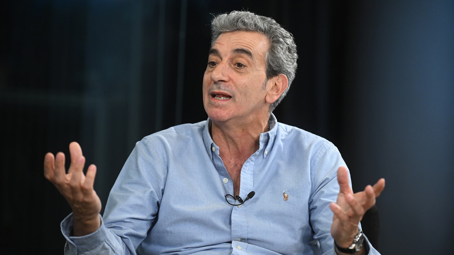 Randazzo cruzó a Javier Milei (Foto: Maximiliano Luna)