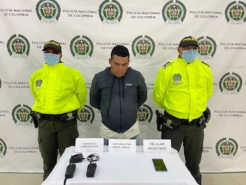 Alias Chucho también coordinaba los ataques contra vehículos de servicio de energía en el departamento de Córdoba - crédito Policía Nacional