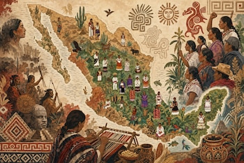El 12 de octubre cuestiona la visión del llamado Día de la Raza, asociado históricamente al mestizaje, para reivindicar la memoria de los pueblos que enfrentaron la invasión, el despojo territorial y la imposición cultural. (Imagen ilustrativa | Infobae México)