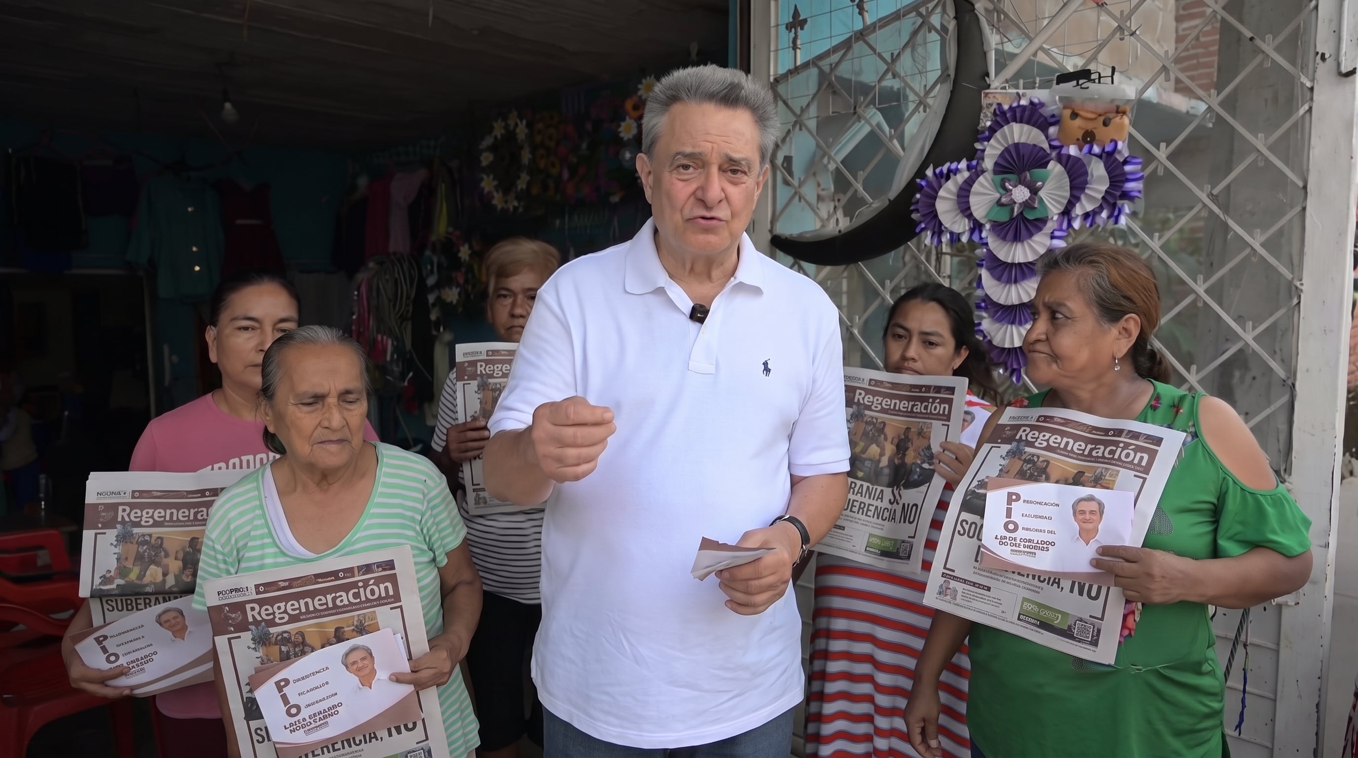 Pío López Obrador inicia recorridos en Chiapas por candidatura