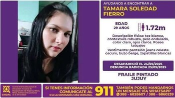 Encontraron un cuerpo calcinado en Jujuy e investigan si pertenece a una joven que está desaparecida hace días Encontraron un cuerpo calcinado en Jujuy e investigan si pertenece a una joven que está desaparecida hace días