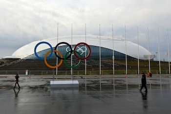 ADLER, RUSSIA - JANUARY 20: