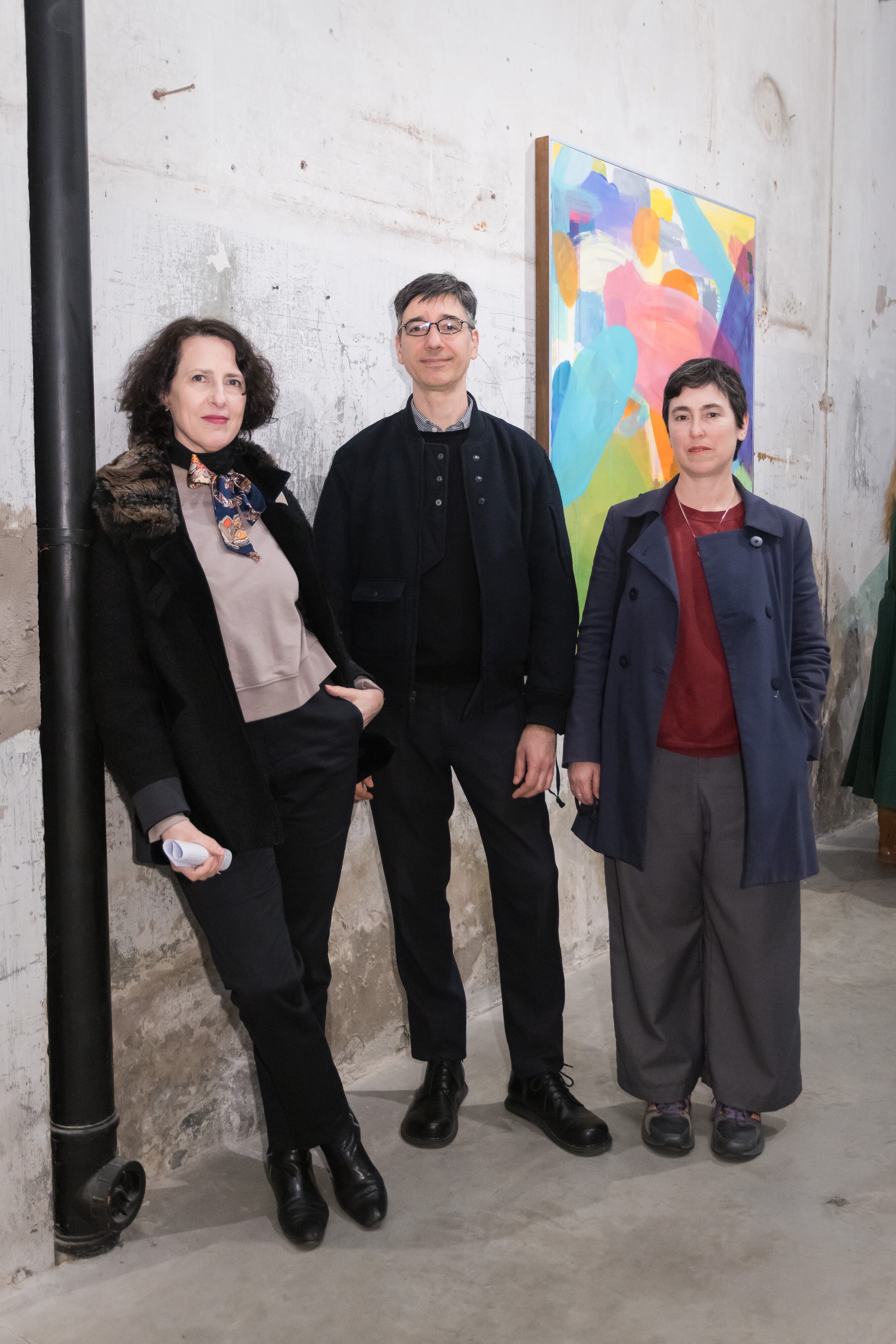 Los artistas Rosana Shoijet, Gastón Pérsico y Cecilia Szalcowizc