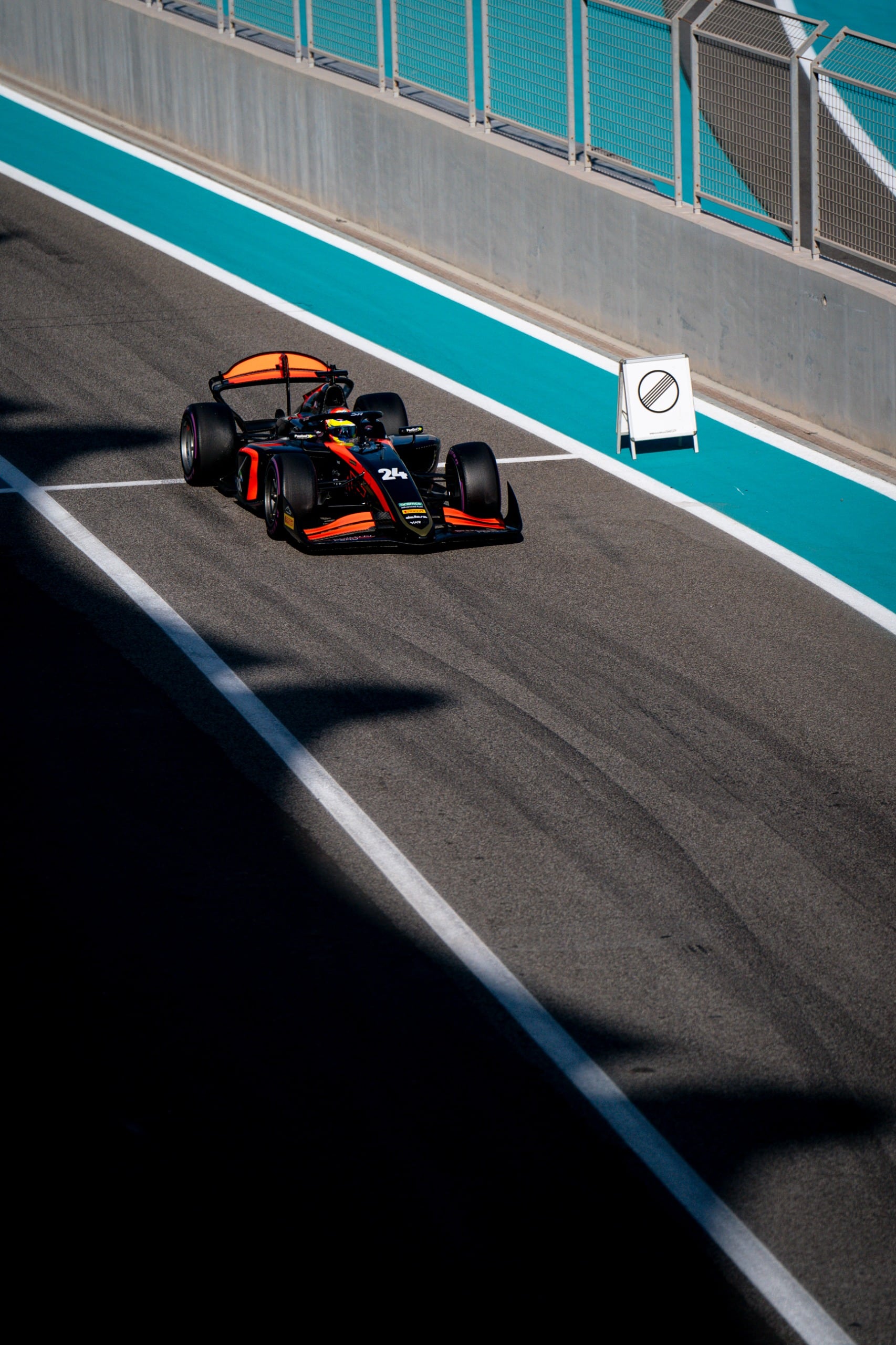 La mejor vuelta de Varrone en los tres días fue de 1m38s054