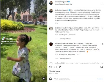 Christian Domínguez y Pamela Franco