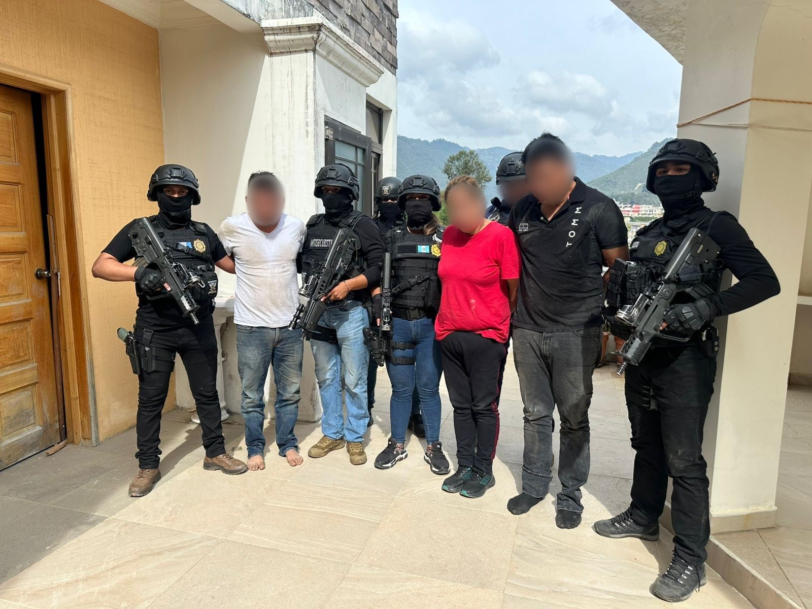La Policía Nacional Civil liberó a una víctima tras 20 días de secuestro en Huehuetenango y detuvo a tres presuntos responsables. (Fotografía: PNCdeGuatemala)