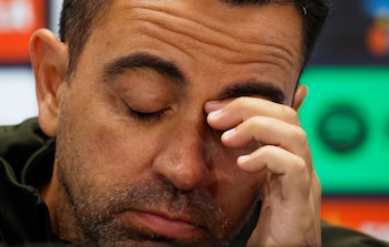 Xavi Hernández. (Albert Gea/Reuters)