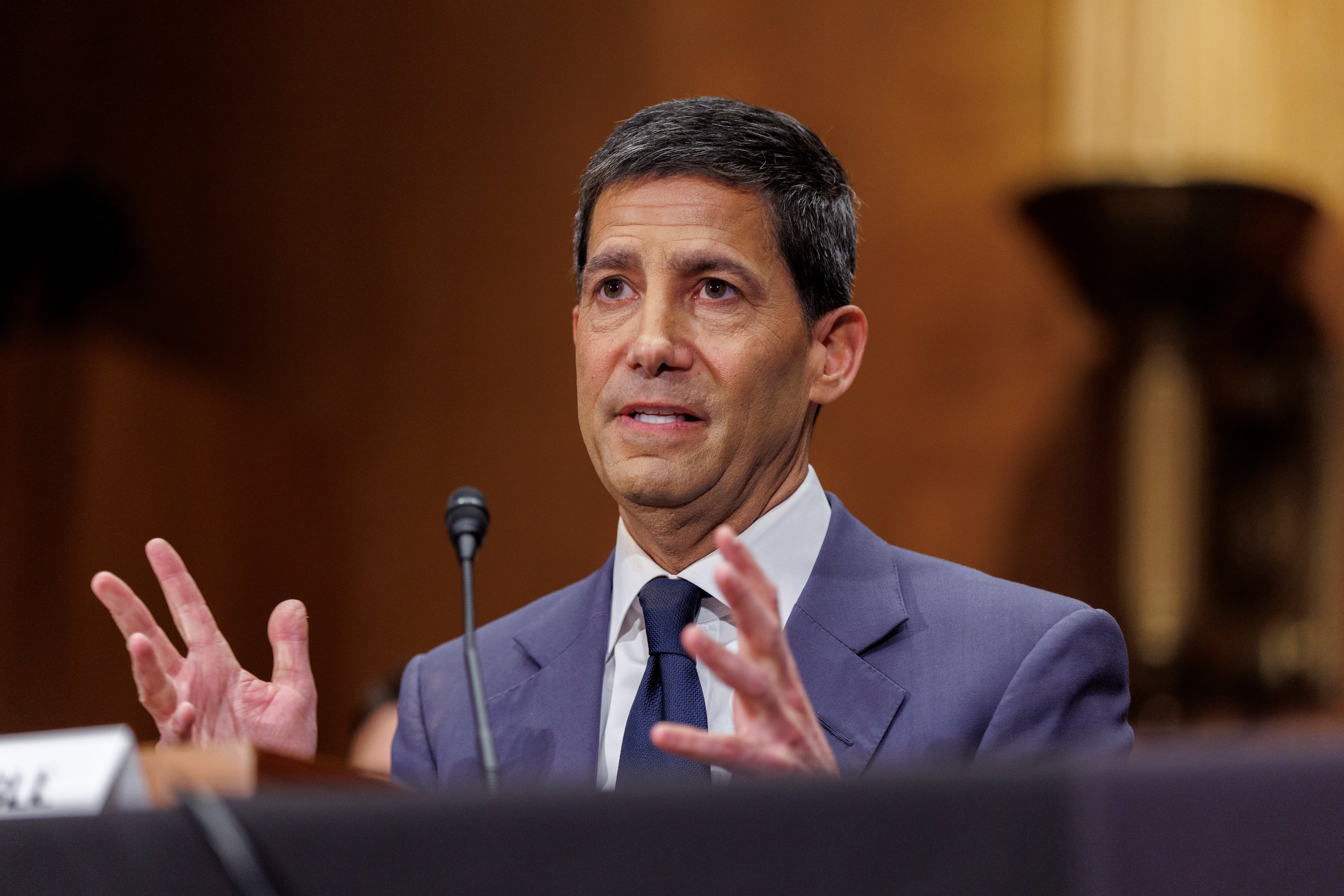 El presidente de la Fed, Kevin Warsh, había anticipado el endurecimiento de la política monetaria en su discurso durante el simposio de Jackson Hole (Foto: EFE)