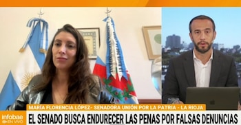 María Florencia López remarca las dificultades probatorias en delitos de abuso sexual y cuestiona el incremento de penas por denuncias infundadas (Captura de video)