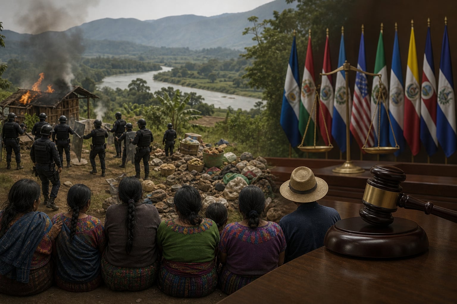 La Comisión Interamericana de Derechos Humanos presentó ante la Corte IDH el caso de 14 comunidades Maya Q’eqchi’ contra Guatemala