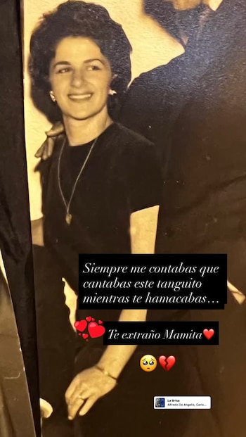 La actriz recordó a su