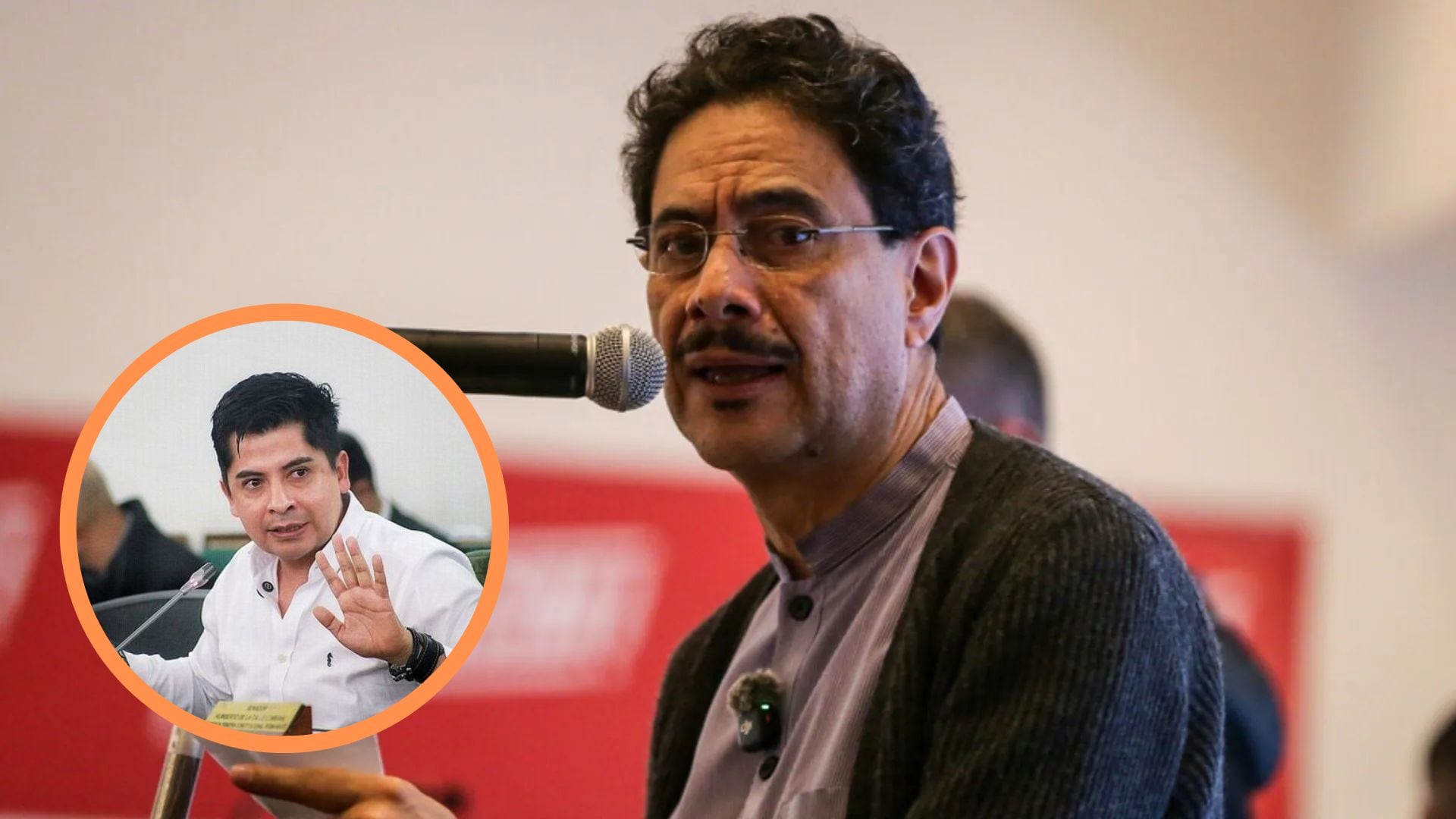 Ariel Ávila, senador del Partido Alianza Verde, y un grupo de líderes regionales hicieron oficial su apoyo a la candidatura presidencial de Iván Cepeda, quien destacó la consolidación de nuevas alianzas políticas - crédito Colprensa