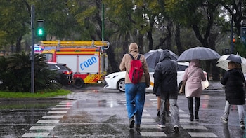 El paso de la borrasca Joseph por Sevilla
y Málaga