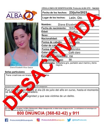 Al confirmarse el hallazgo del