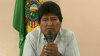 Evo Morales renunció a la