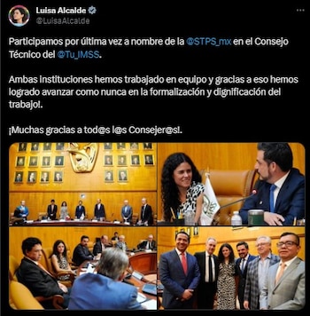 Luisa María llevó a cabo