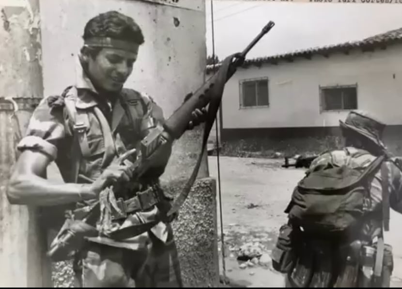 Fotos tomadas en 1991 cuando empecé a trabajar como fotógrafo para la Agence France-Presse (AFP) (Foto cortesía Yuri Cortez).