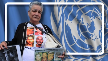 El Comité de la ONU contra la Desaparición Forzada activó por primera vez el artículo 34 de la Convención Internacional, elevando la situación de desapariciones forzadas en México a la Asamblea General y señalando indicios de crímenes de lesa humanidad, según la asociación civil Idheas. (Infobae-Itzallana)