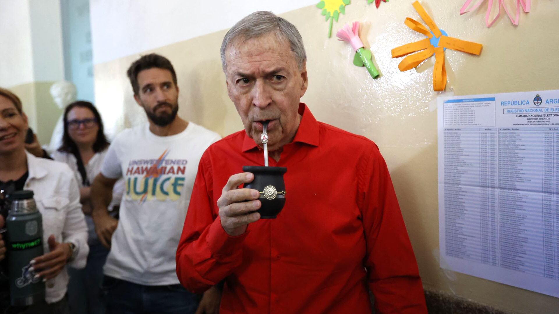 Foto de archivo: Juan Schiaretti durante las últimas elecciones legislativas (Mario Sar)