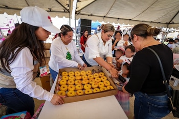 El organismo realizó posadas a
