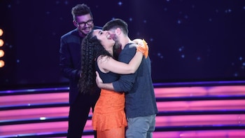 Marcelo Tinelli hizo de “celestino”