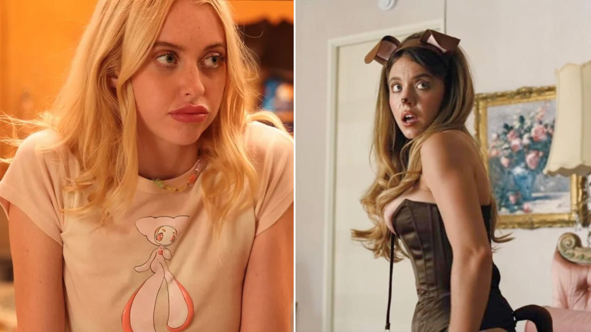 Chloe Cherry, quien protagonizó más de 200 películas para adultos antes de unirse al elenco de Euphoria, interpreta a Faye. (Composición fotográfica/HBO)