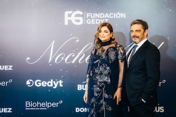 Araceli González y Fabián Mazzei