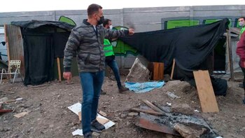 En Lanús, la policía y