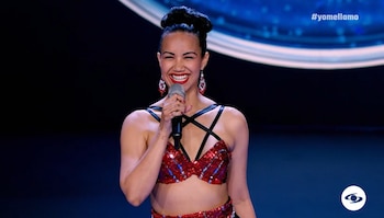 La alegría de la joven